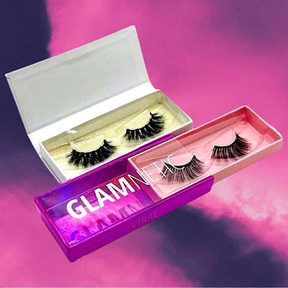 ❤️🆕 Moxielash magnetic false eyelashes “Bougie” and Glamnetic’s in “Viral” - Picture 1 of 2